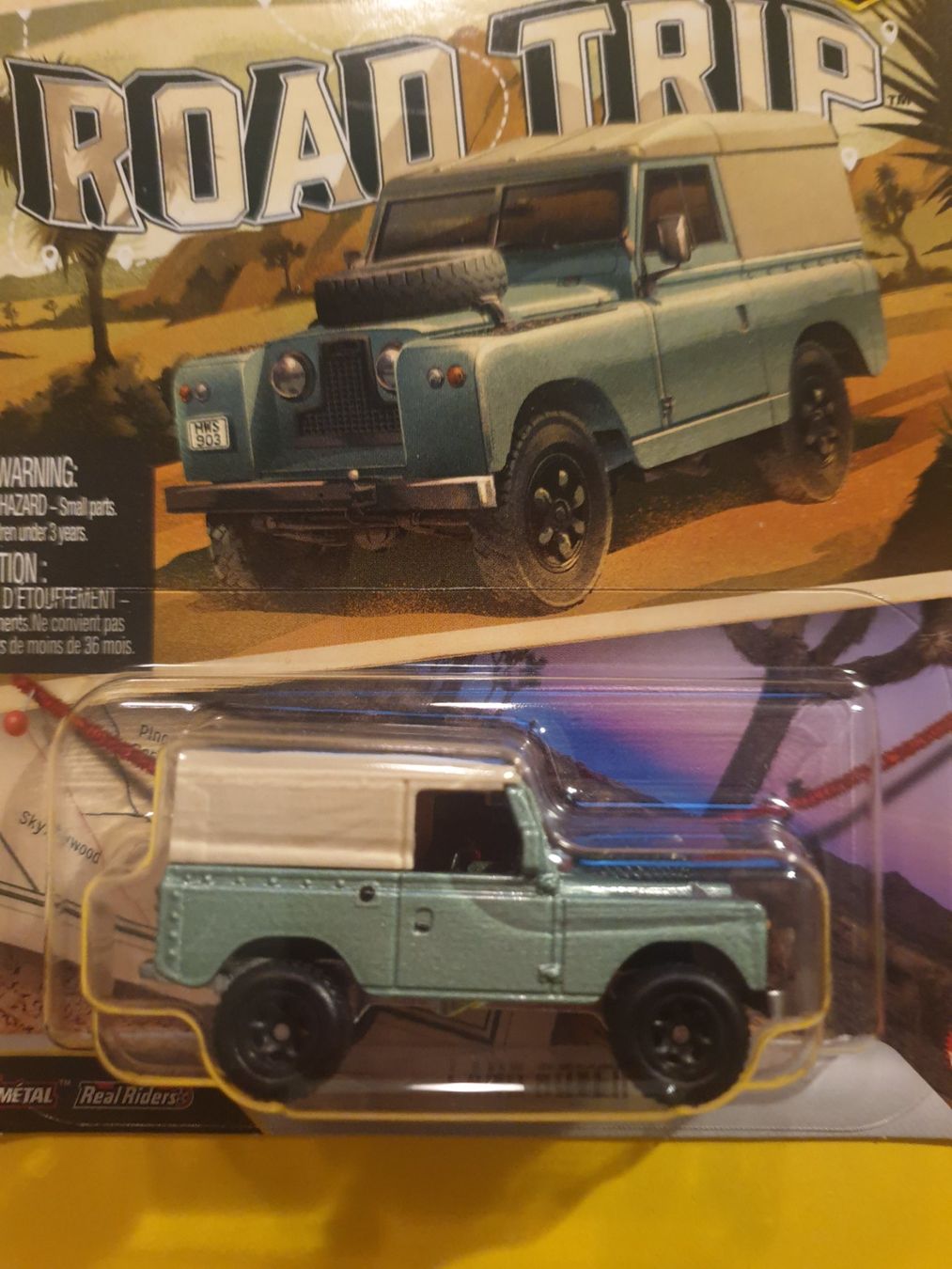 Hot Wheels Modellini d'auto: Hot Wheels LAND ROVER S2 – Nuovo e nell'imballaggio originale da Oftringen venduto da Rotor 2
