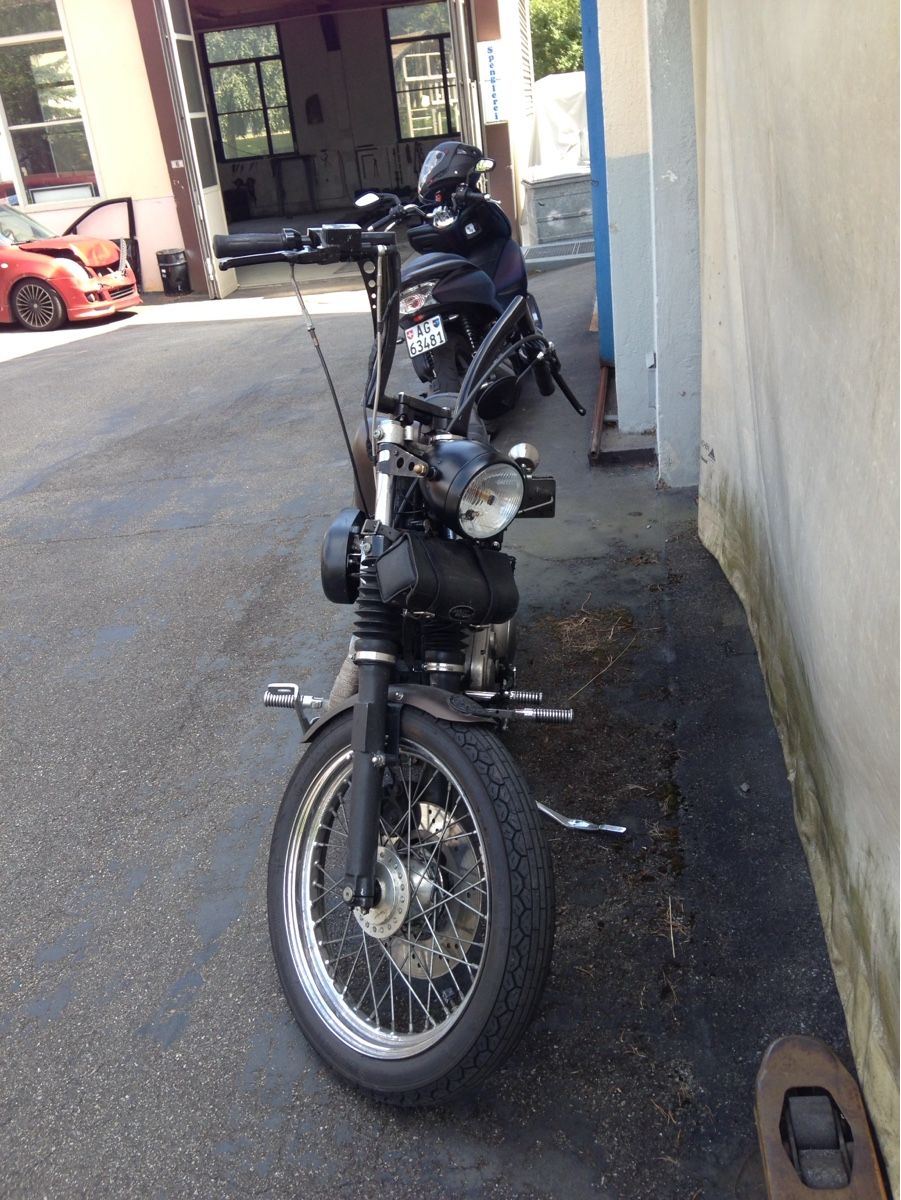 Harley-Davidson Chopper: Harley-Davidson XLH 1100  Jg. 87 – Usato da Safenwil venduto da bsa67 1