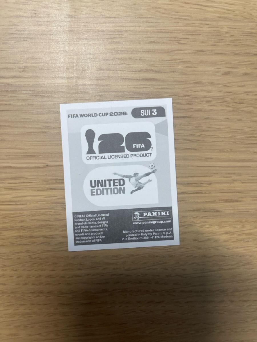 Sticker: Panini FIFA WC SUI 3 – Nuovo (secondo la descrizione) da Lausanne 26 venduto da mar_2ldv 1