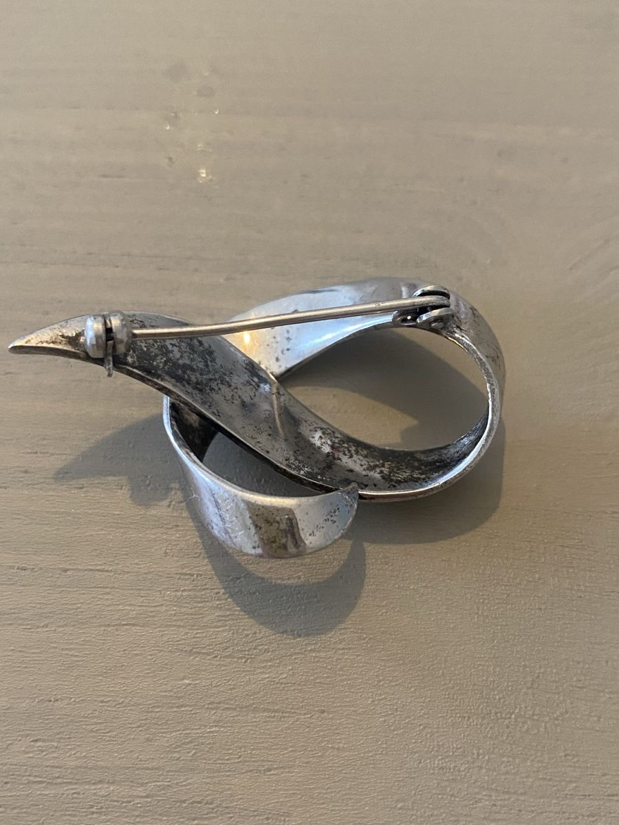 Spille & Fermagli: Vintage Brosche 800 Silber – Usato da Birr venduto da Vintage-Liebhaber 2