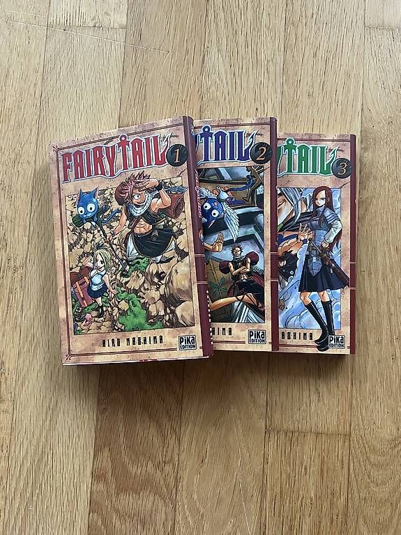 Comics: Fairy Tail tome 1-3 – Gebraucht aus La Tour-de-Peilz von Nartan
