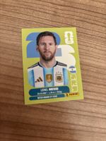 Panini Sticker Lionel Messi FIFA World Cup 2022 guter Zustan
