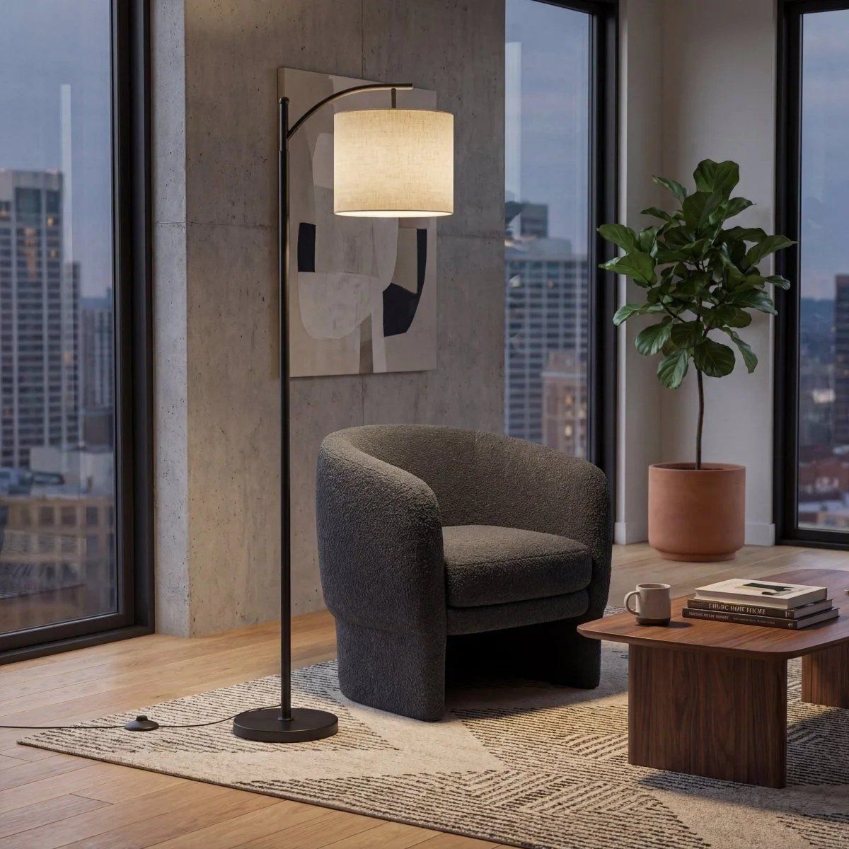 Lampes: Lampadaire LED moderne Bluetooth avec télécommande – Neuf avec emballage d'origine à Vernier par ton_m8qt 3