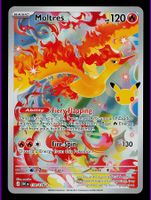 Moltres 130/128 IR Pokemon 30th Celebration 30