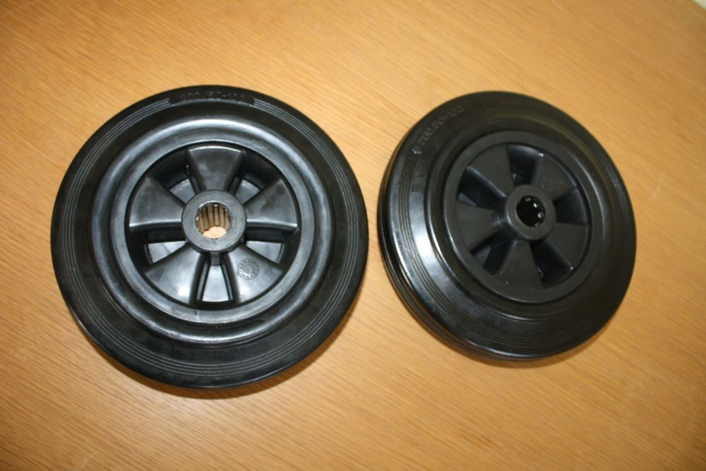 Gummi Ersatzräder Für Koffer 70mm - Robuste Rollen Mit Montageset