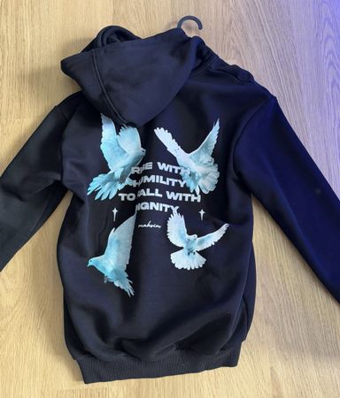 Maksim Hoodie, Schwarz, Grösse XL, Top Zustand für den Winte