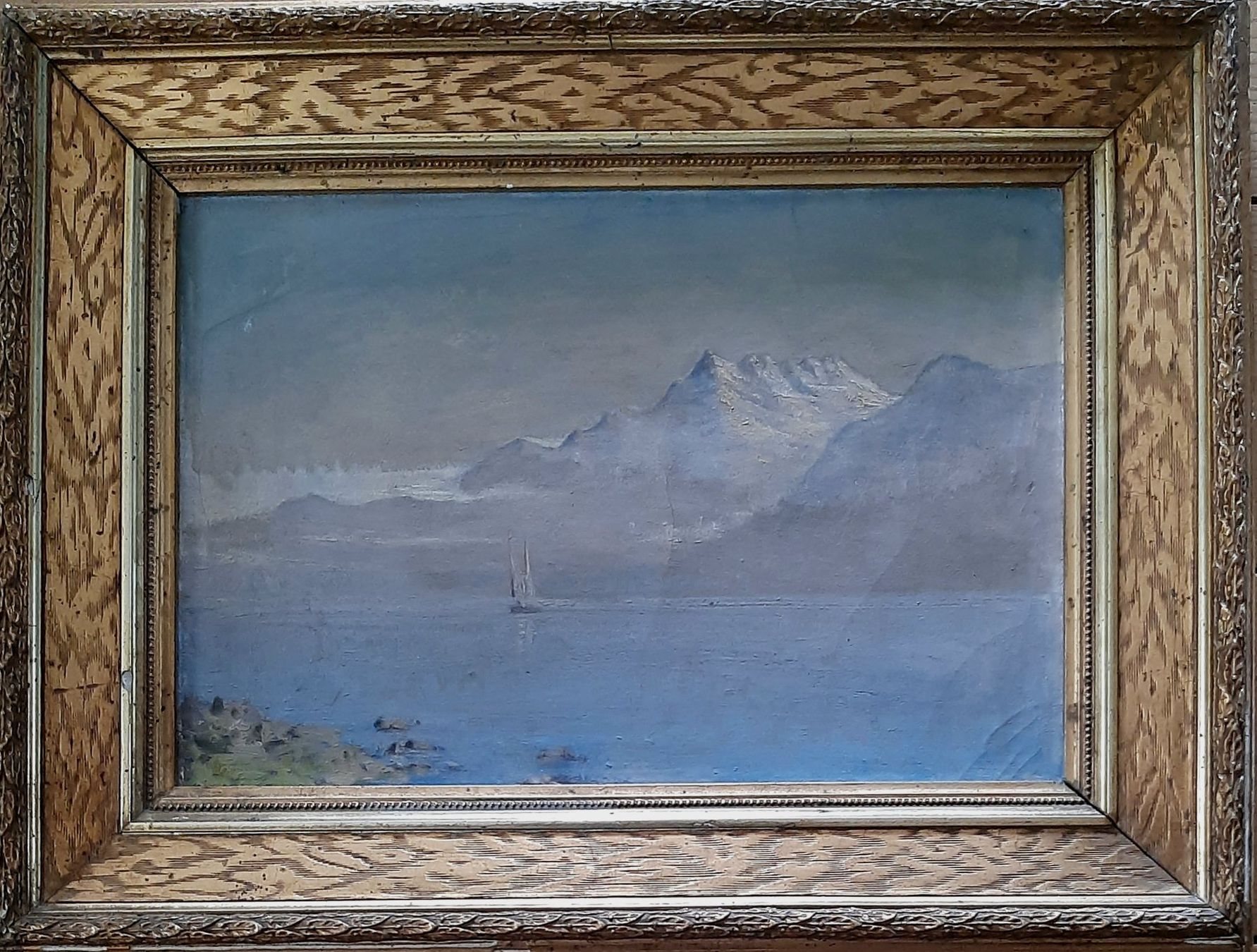 Dipinti: Gemälde Lac Leman – Usato da Arbon venduto da torso444