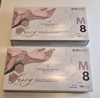 Unigloves Einweghandschuhe Fancy Rose Grösse M 2 Pack NEU