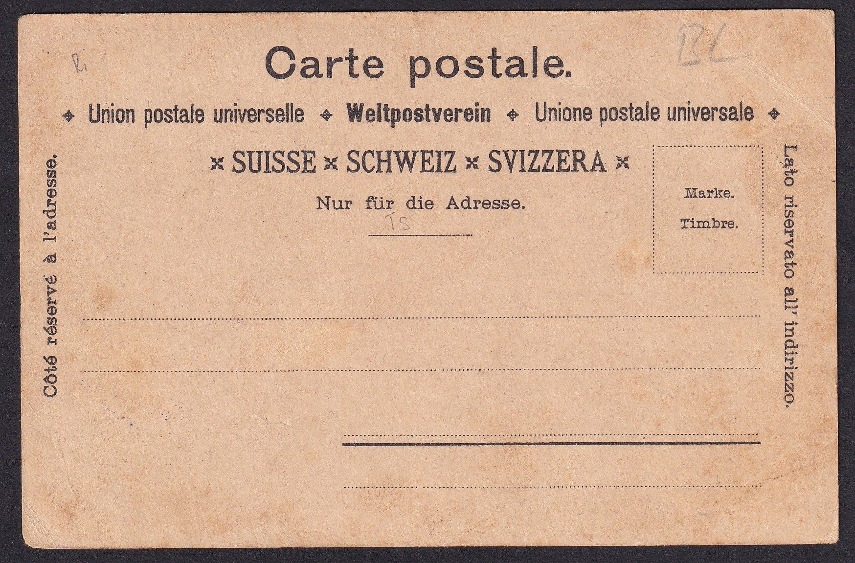 Cartoline postali: Birsfelden farbige Lithografie 3 Bilder – Usato da Olten venduto da clotaldi 1