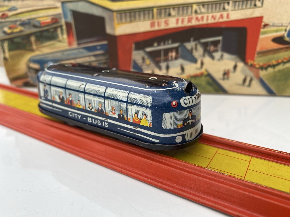 Technofix Giocattoli: Extrem seltene Technofix Bus Terminal No.285❤️ – Usato da Aeschlen ob Gunten venduto da topmeringues 4