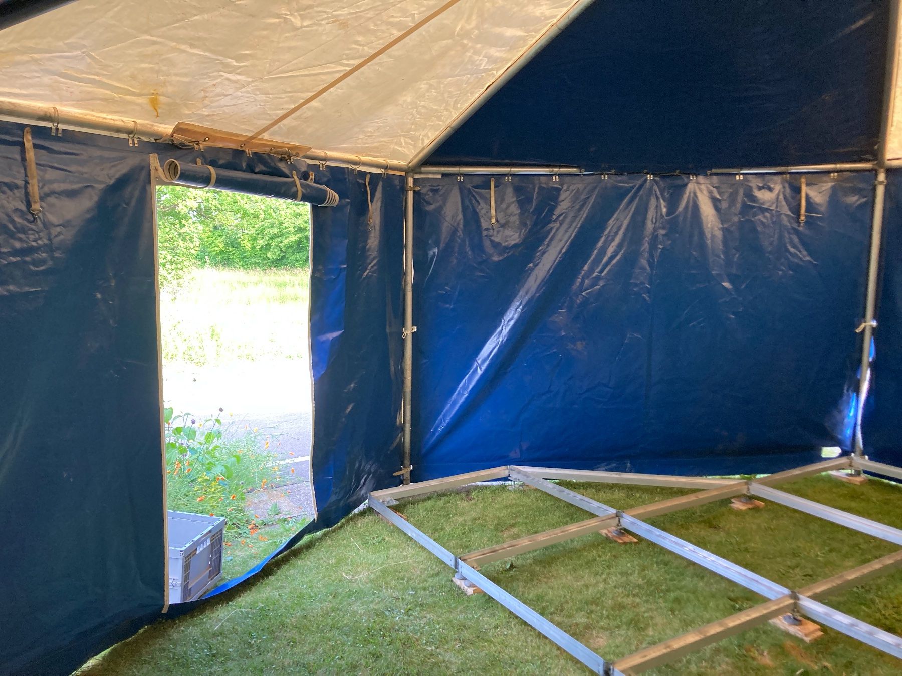 Tende & Padiglioni: kleines spezielles Theater- oder Festzelt – Usato da Volketswil venduto da Circus65 3