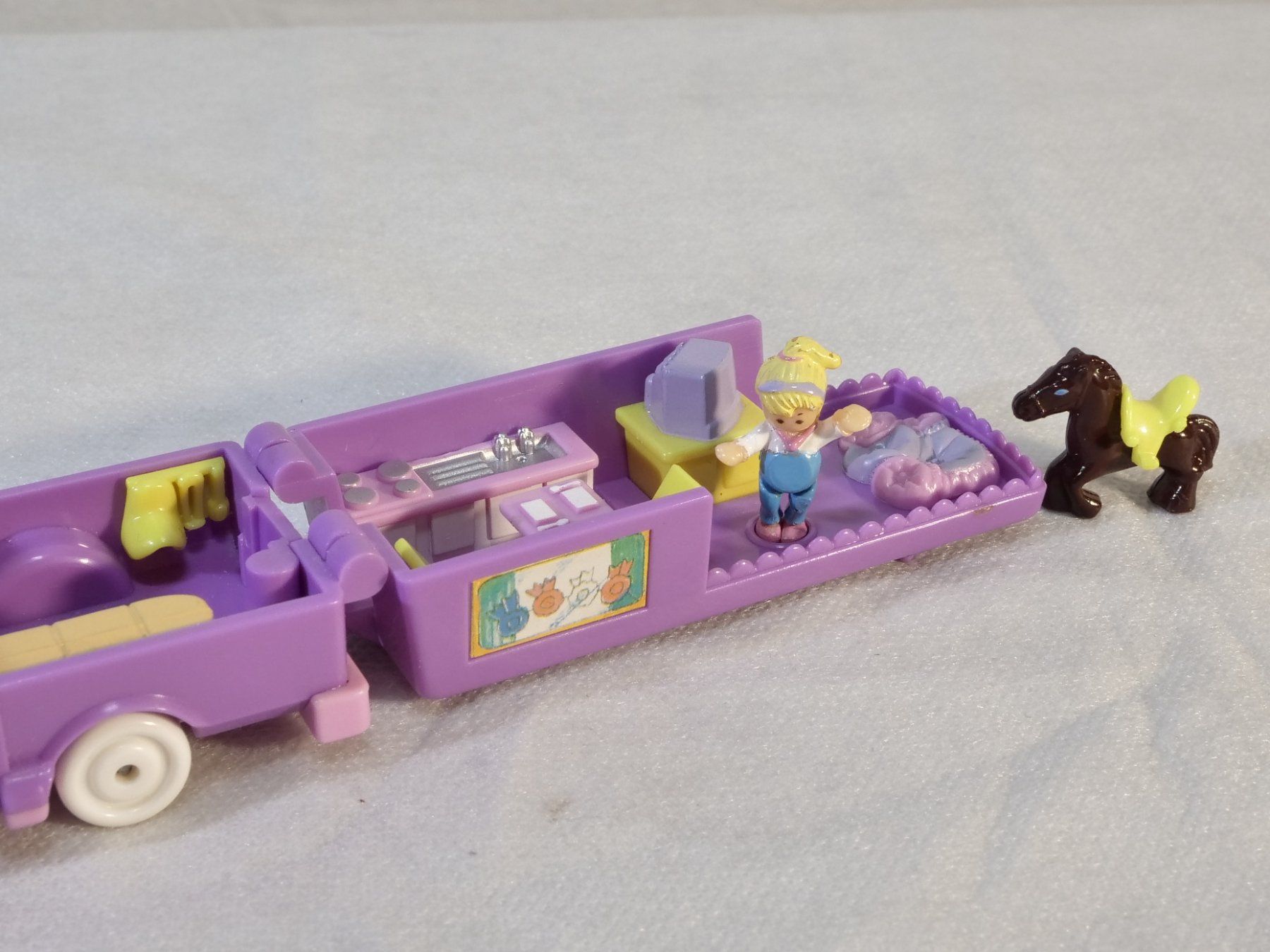 Polly Pocket Giocattoli: Polly Pocket von 1994 Pferde-Transporter – Usato da Lustmühle venduto da Glatisant 6