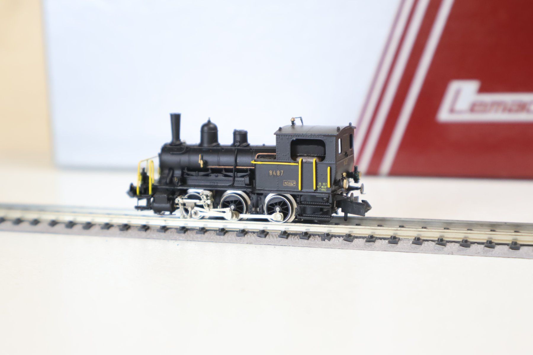 Lemaco Modellini di ferrovie: Lemaco SBB Dampflok E 3/3 - Limitiert Messingmodell - Spur N – Usato da Winterthur venduto da Monstera 2