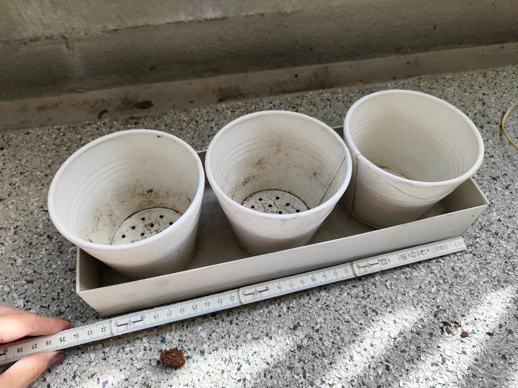 Vasi per fiori: 3er Set Blumentopf – Usato da Rickenbach b. Wil venduto da VeryLovelyThings 2