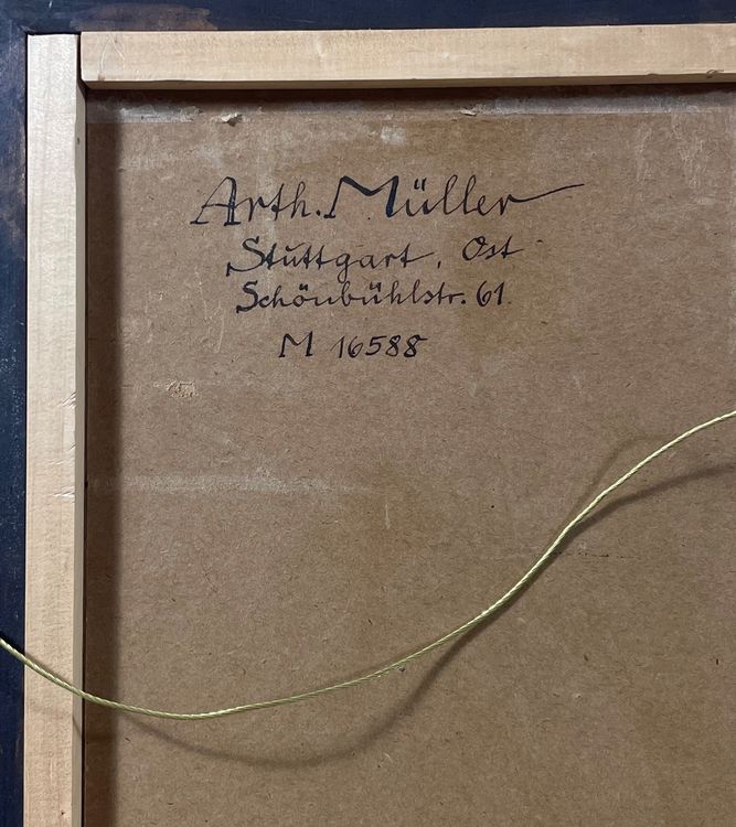 Karl Arthur Müller (18921978) Gemälde Kaufen auf Ricardo