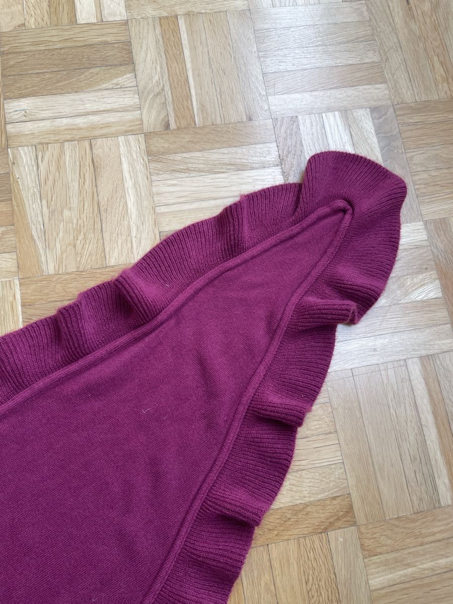 Foulard & Sciarpe: Dreieck Tuch mit Rüschen – Nuovo (secondo la descrizione) da Muttenz venduto da stoeberi01 1