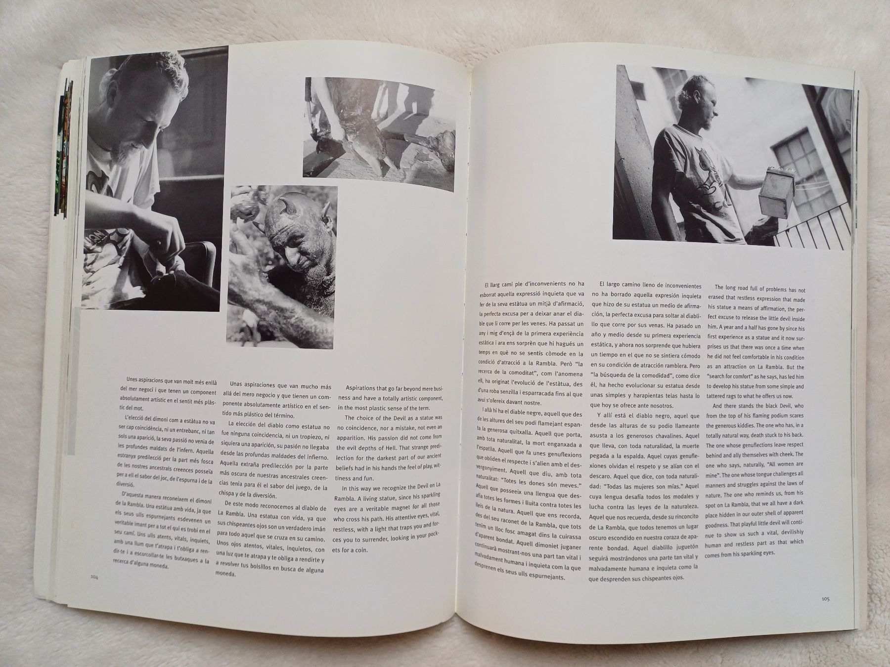 Libri: Spanischen Buch  - Titel: "Barcelona - Estatuas Humanas" – Usato da Würenlos venduto da JRP_71 8