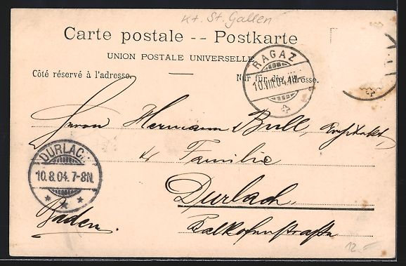 Cartoline postali: AK Ragaz, Teilansicht, Taminaschlucht – Usato da Berlin venduto da bartko-reher 1