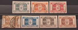 Württemberg Dienstmarken Mi-Nr. 123-129 gestempelt 150 Fr