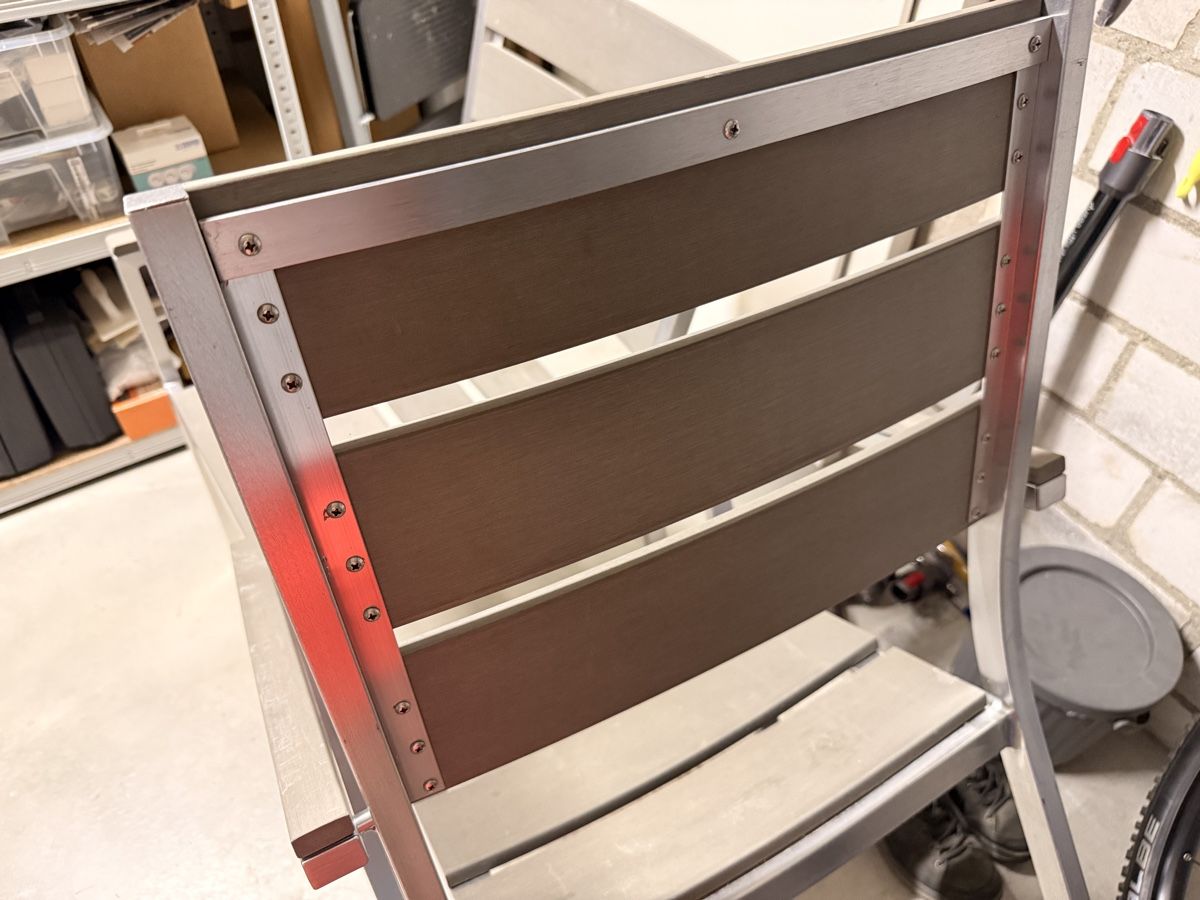 Sedie: Gartenstühle Aluminium Grau 2 Stk – Usato da Strengelbach venduto da Camber 4