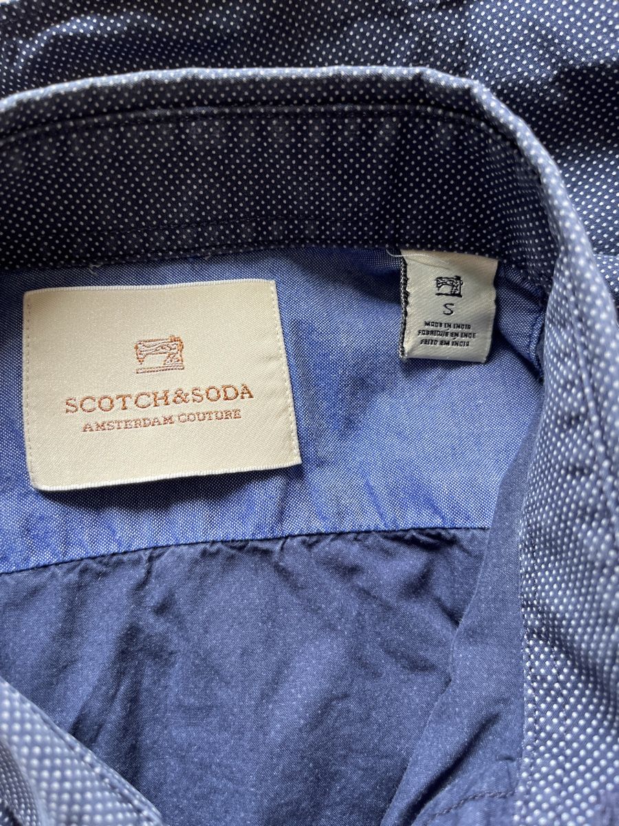 Maison Scotch Camicie: Scotch&Soda Hemd blau Gr. S – Usato da Utzenstorf venduto da Ismaele 2