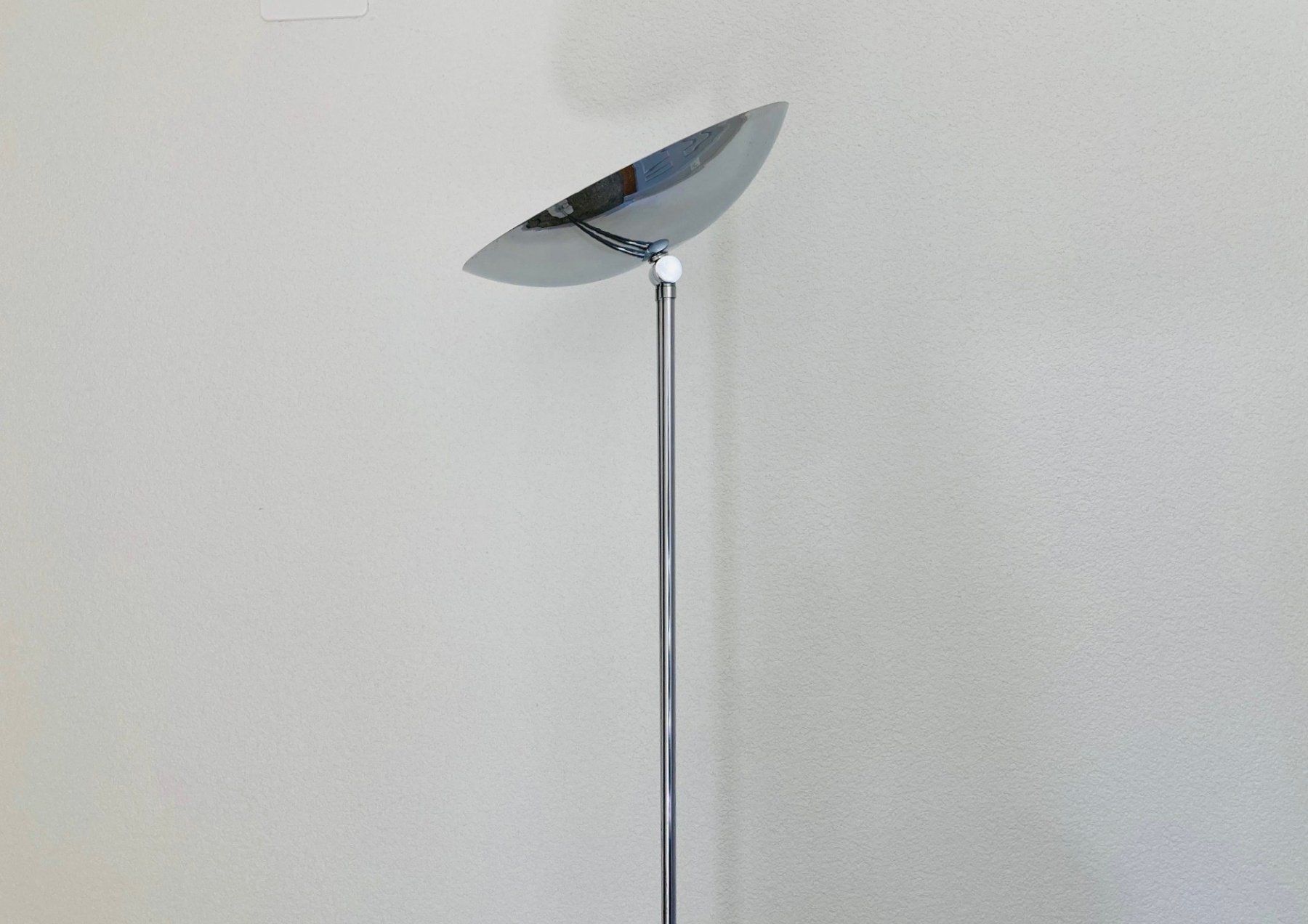 Lampade: Stehlampe, Leuchte, Chrom, mit Dimmer – Usato da Zürich venduto da cornetto55 4