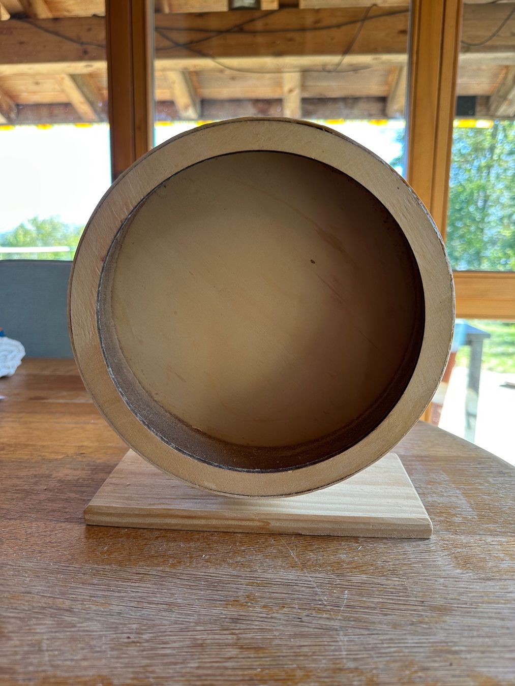 Käfige, Transport & Sicherheit: Hamsterrad aus Holz – Gebraucht aus Gerzensee von tesui77