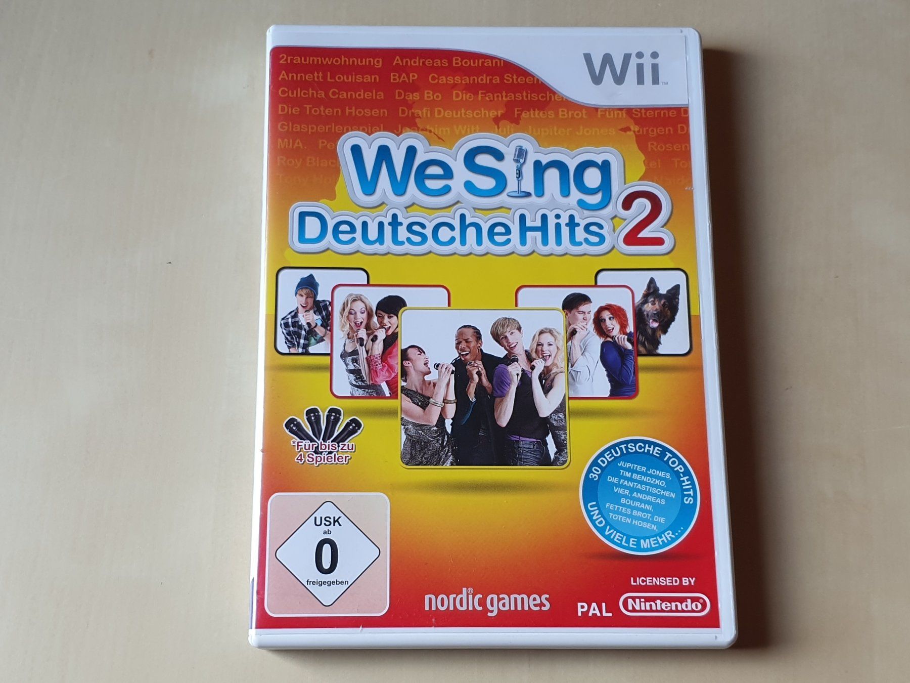 Nintendo Spiele: We Sing Deutsche Hits 2 – Gebraucht aus Stansstad von collectorsshop