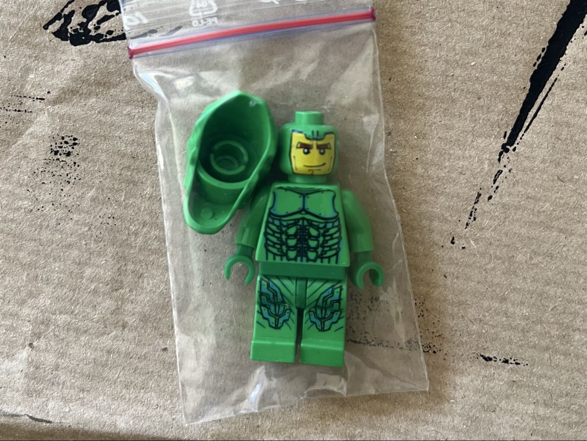 Lego Figurines: LEGO Green Goblin spd006 – D'occasion à Buchen par homelessbrick