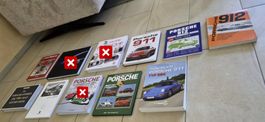 8 Porsche Bücher Sammlung – 911 / 964 / Werkstatthandbuch