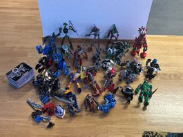 Diverse LEGO-Bionicle-Figuren