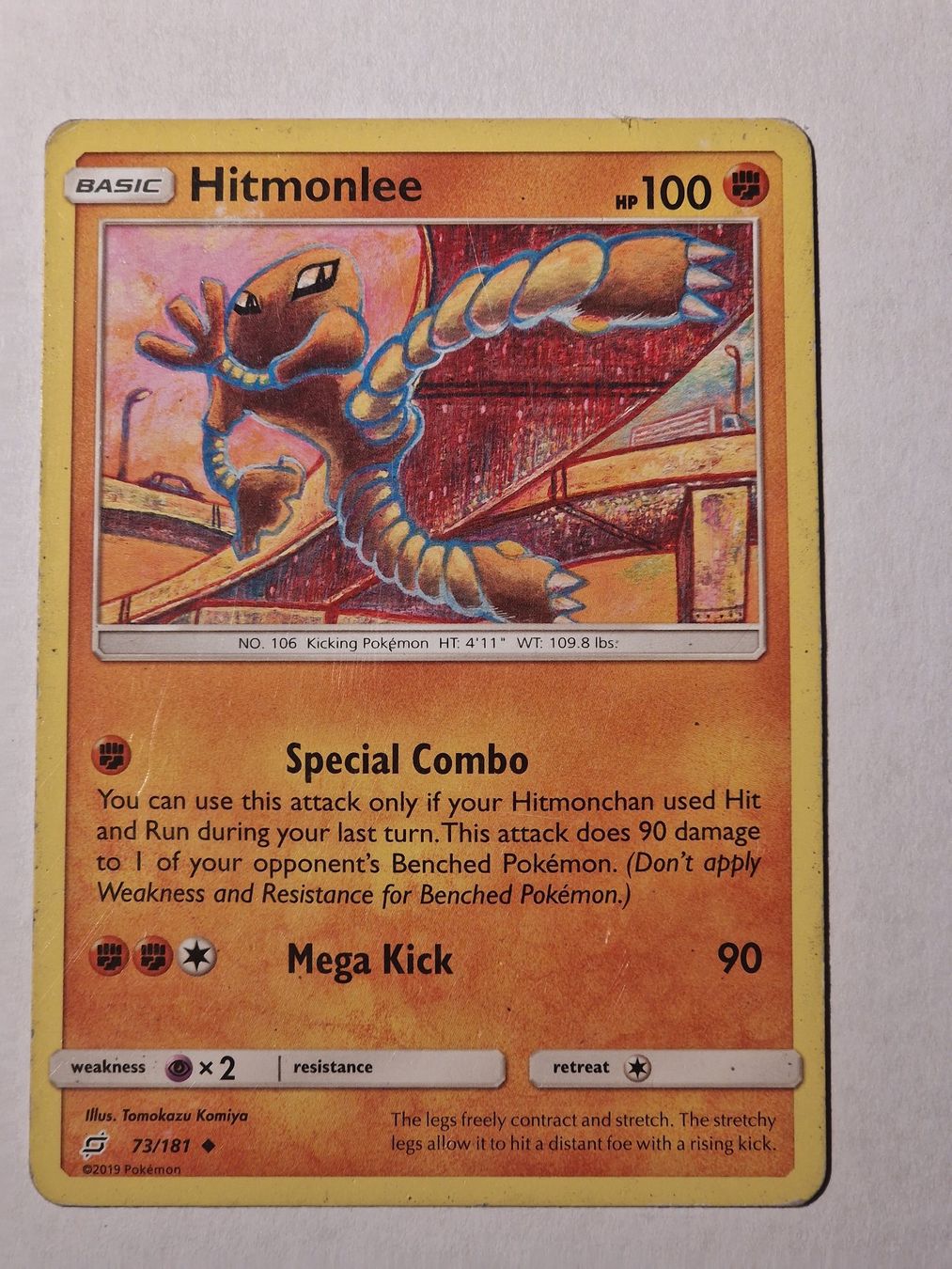 Pokémon Carte collezionabili: Pokomeon - Hitmonlee 73/181 – Usato da Greifensee venduto da Janali01