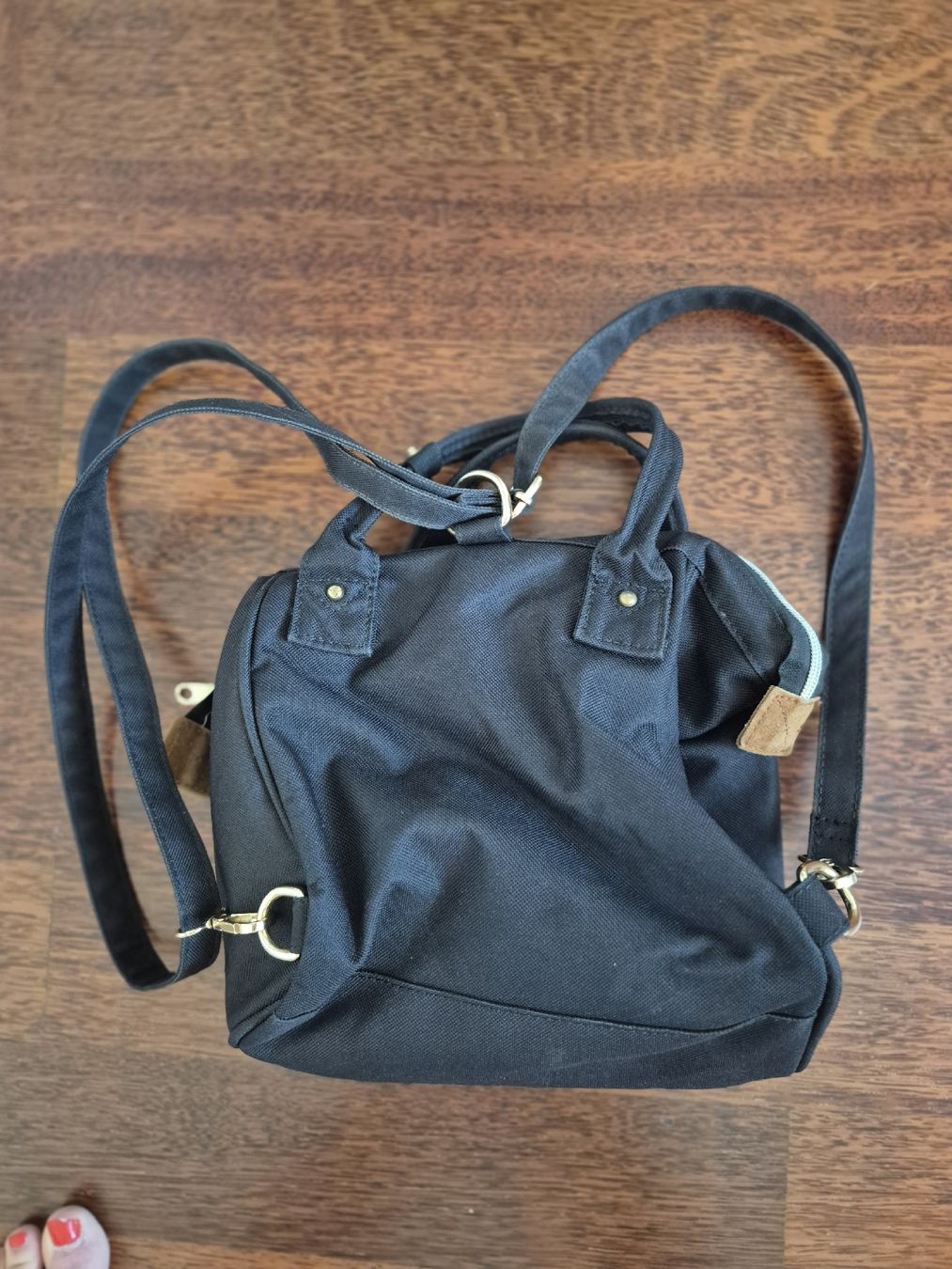 Zaini: Kleiner schwarzer eleganter Rucksack – Nuovo (secondo la descrizione) da Strengelbach venduto da ich1.0 1