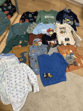 Kleiderpaket Jungen Herbst/Winter Gr. 98 21 Teile XXL
