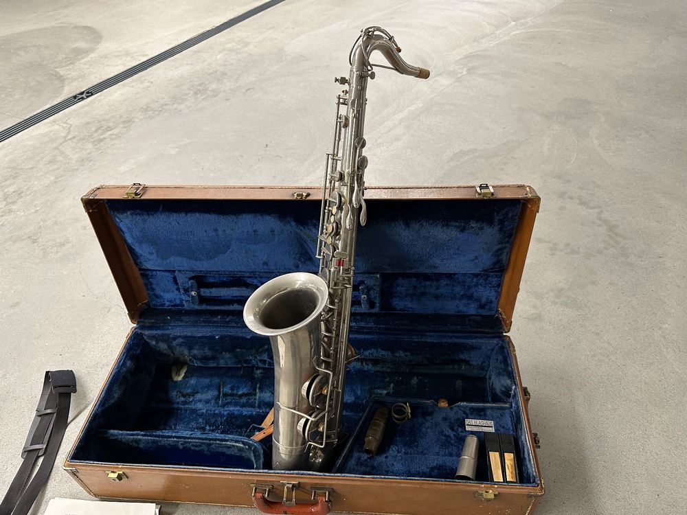 Antik Saxophon René Guénot ca 1930 Sax Instrument Kaufen auf Ricardo