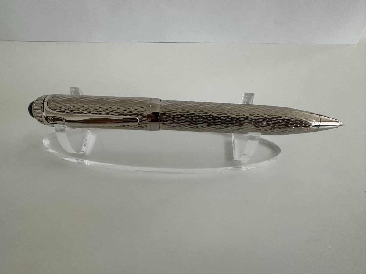 Penna & Evidenziatori: Metall Kugelschreiber, silberfarben  – Nuovo e nell'imballaggio originale da Kloten venduto da digi-Galaxy 5
