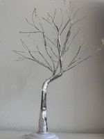 Lampada decorativa LED con luce calda, a forma di albero