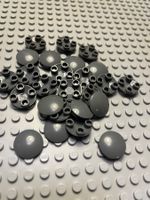 Lego 20x Platten 2x2 (2654)dunkelgrau