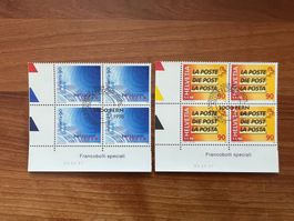 1998    CH Erstag gest.Viererblock mit Tab  (K176)