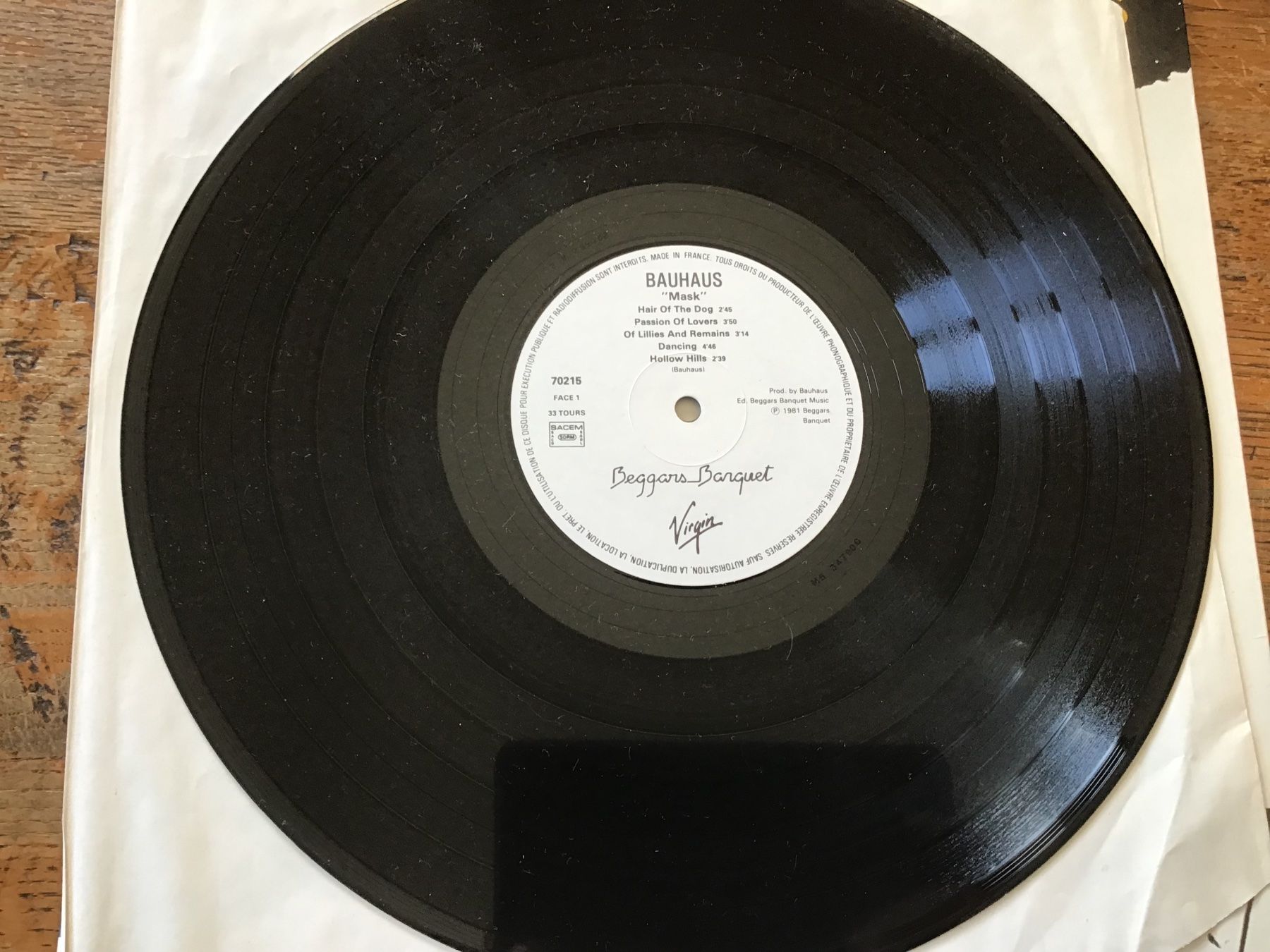 Dischi in vinile: 2ème LP Bauhaus – Usato da Fully venduto da Ruby97 3