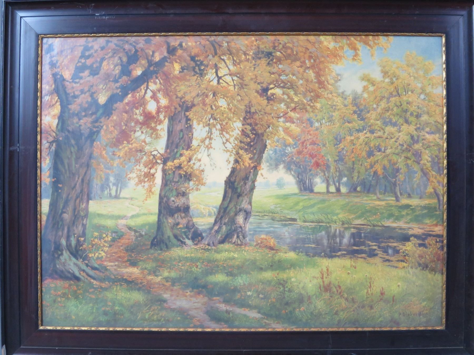 Dipinti: Gemälde von Peter Grabwinkler 76 x 55 cm – Usato da Zürich venduto da 1.Simon