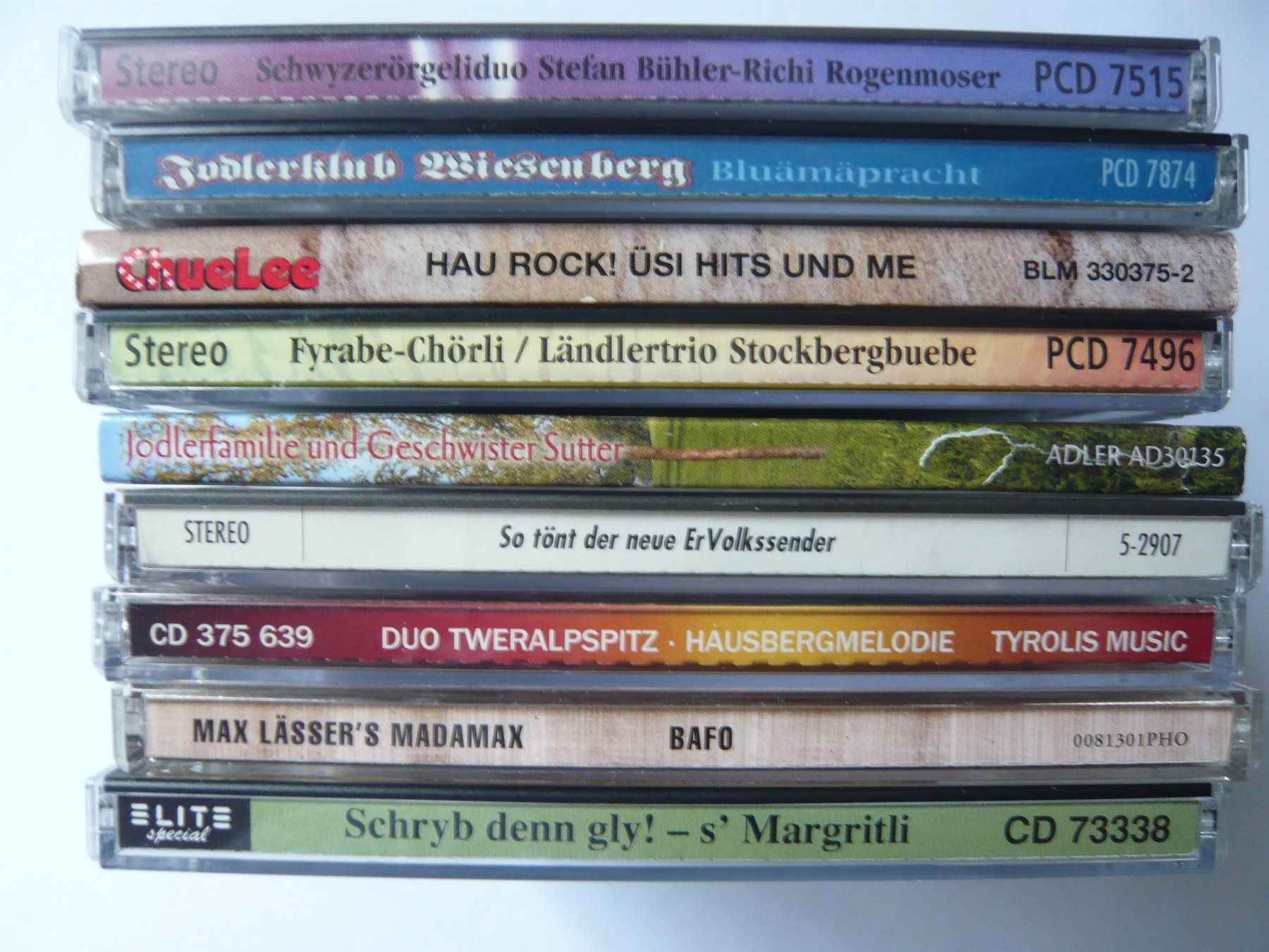 CD: 9 CD Sammlung Various Schweizer Volksmusik & Schlager – Usato da Winterthur venduto da Cajun 3