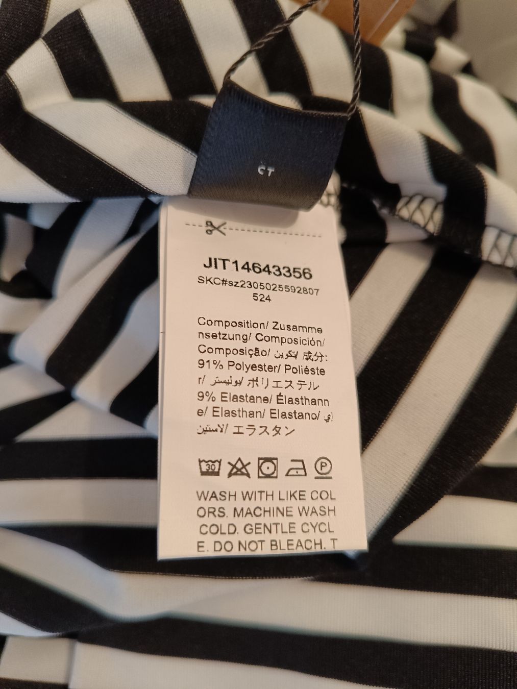 Shein T-shirt: T-shirt à rayures – Nuovo e nell'imballaggio originale da Locarno venduto da DBSiesta 3