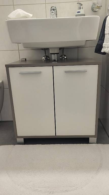 Armadi: Badezimmerschrank Weiss/Grau  – Usato da Uster venduto da JG1988