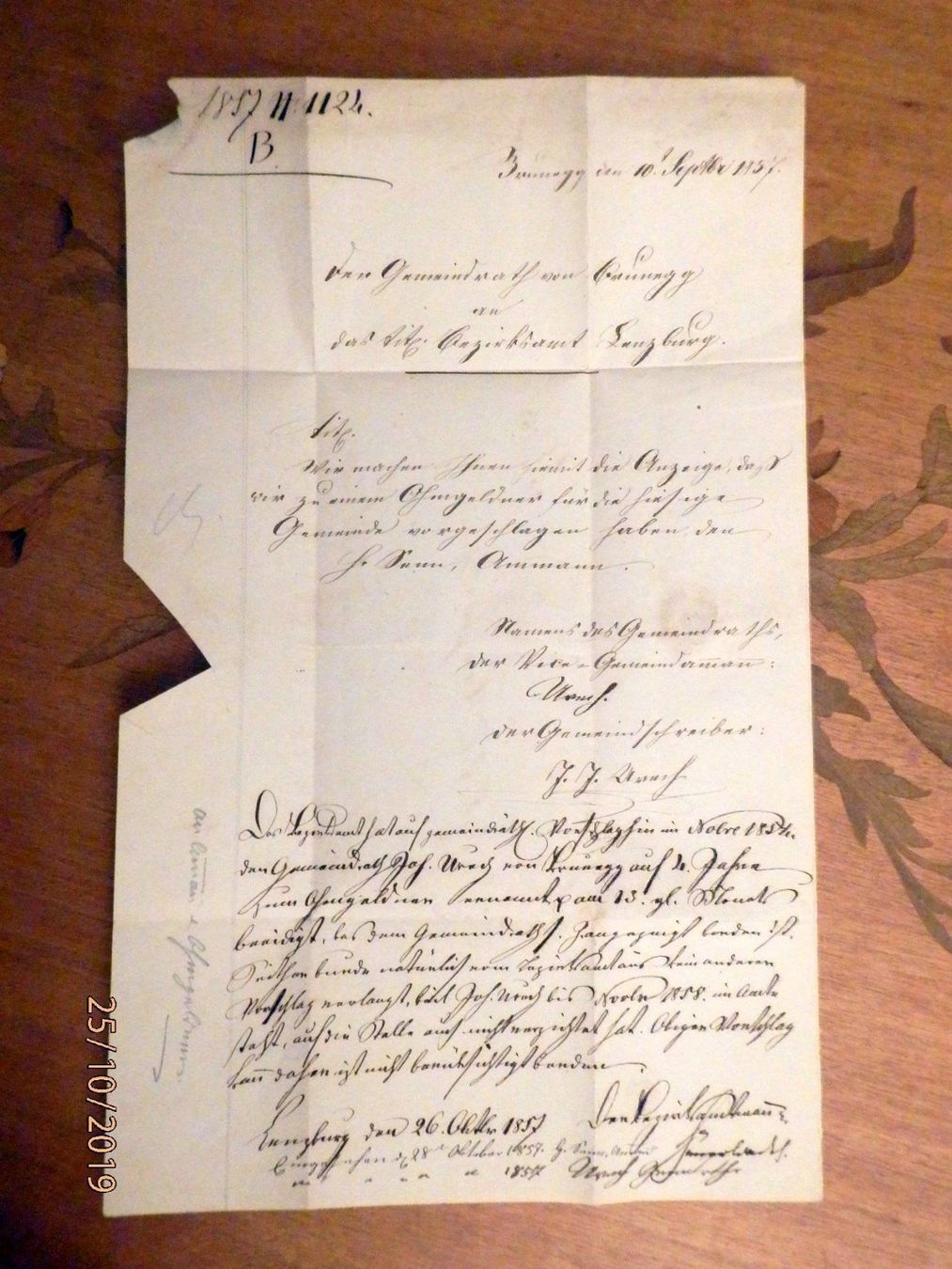 Timbri: Brief o. Marke, Balkenstempel, BRAUNEGG – Usato da Ueberstorf venduto da dinbau 3