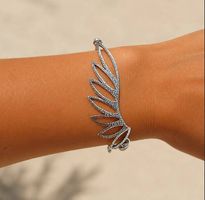 Armband silber Flügelmotiv Neu
