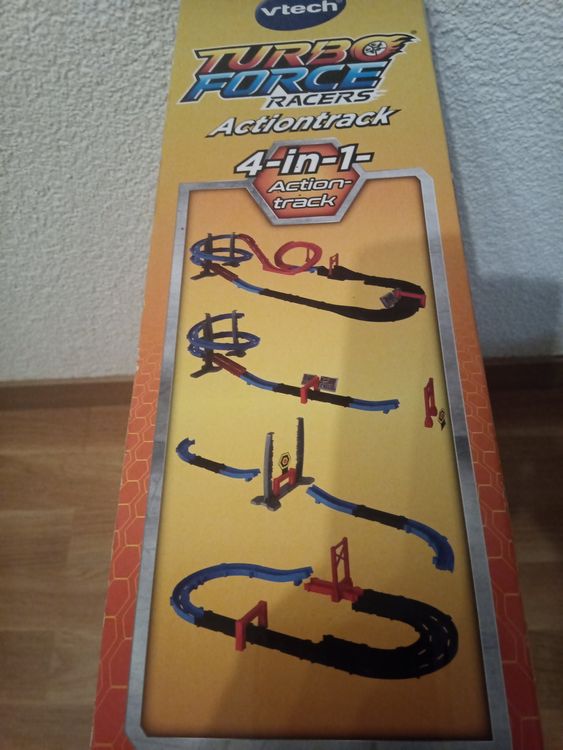Ab 1 CHF Vtech Turbo Force Racers 4-in-1 Racetrack 4