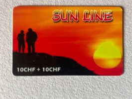Prepaid Telefonkarte Sun Line