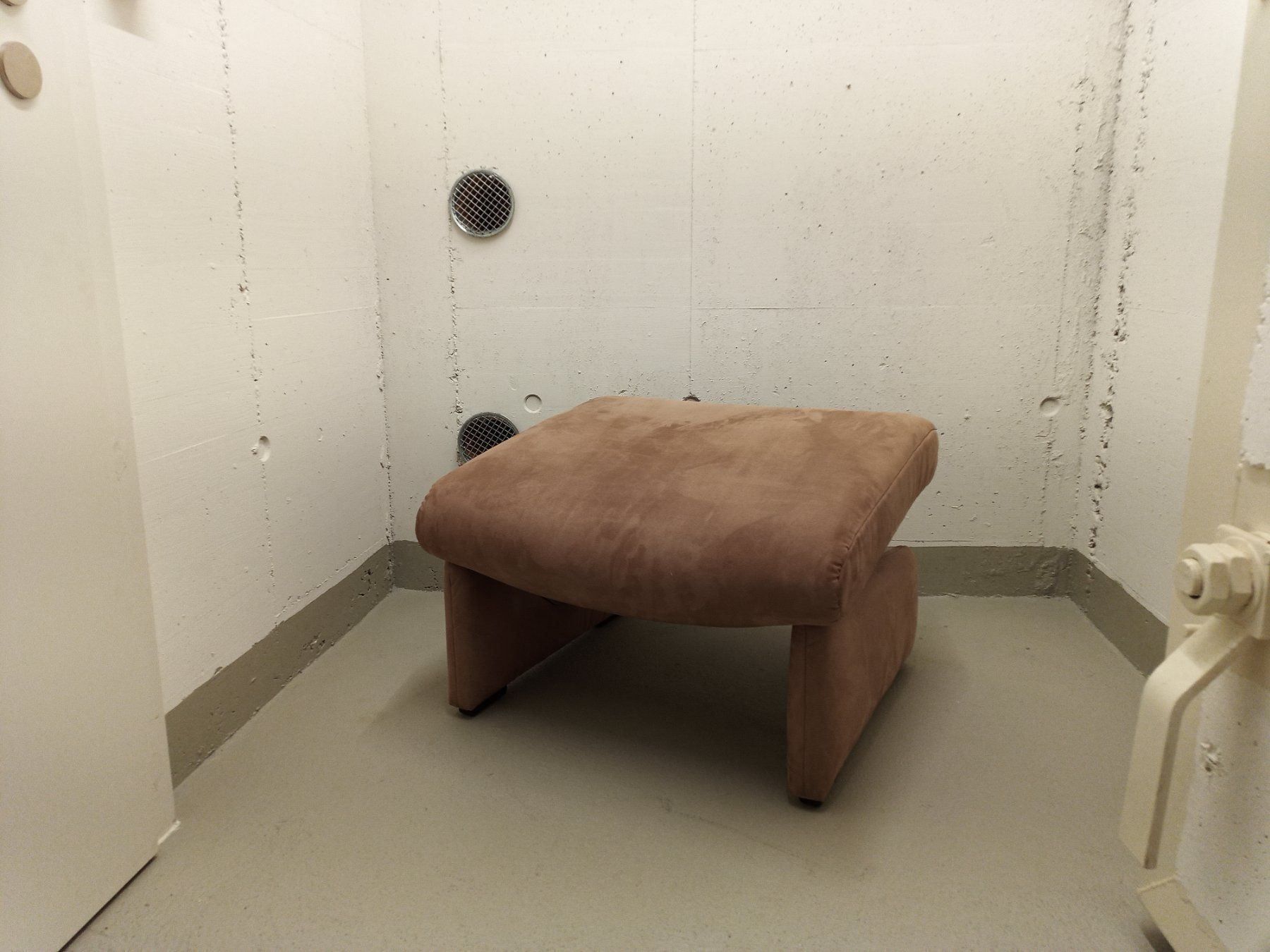 Divani: Sofa Wildleder-Sofa mit Fuss-Schemel – Usato da Zürich venduto da danihell 2