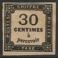 Timbre de 1871/78 ( France / Taxe )
